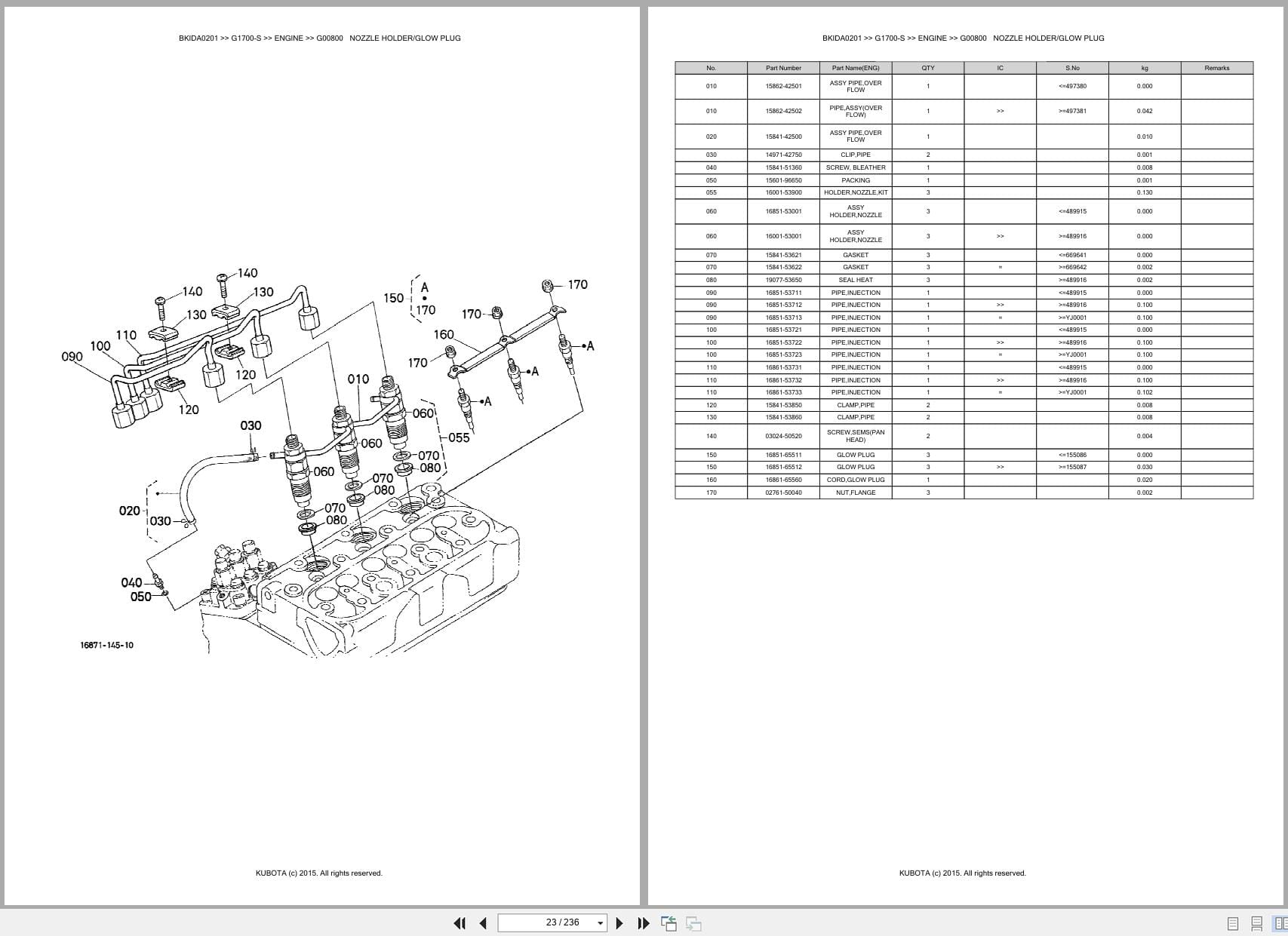 Kubota Mower G1700 S Australia Parts Catalog (2)
