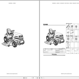 Kubota Mower G2460G Australia Parts Catalog (1)