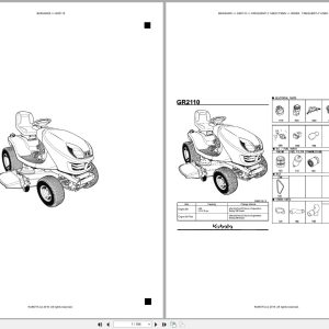 Kubota Mower GR2110 Australia Parts Catalog (1)