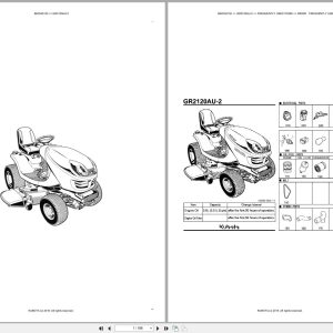 Kubota Mower GR2120AU 2 Australia Parts Catalog (1)
