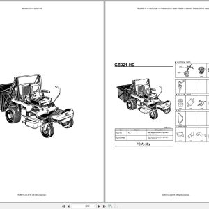 Kubota Mower GZD21 HD Australia Parts Catalog (1)