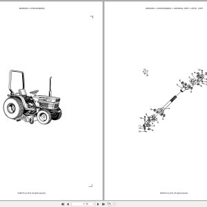 Kubota Mower RC60 92H(B9200) Australia Parts Catalog (1)