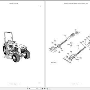 Kubota Mower RC72 30BB Australia Parts Catalog (1)