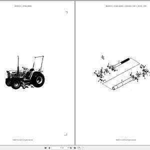 Kubota Mower RCB60 I(B8200) Australia Parts Catalog (1)