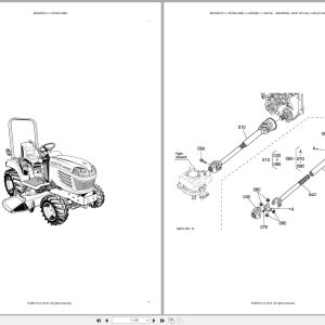 Kubota Mower RCK54 23BX Australia Parts Catalog (1)