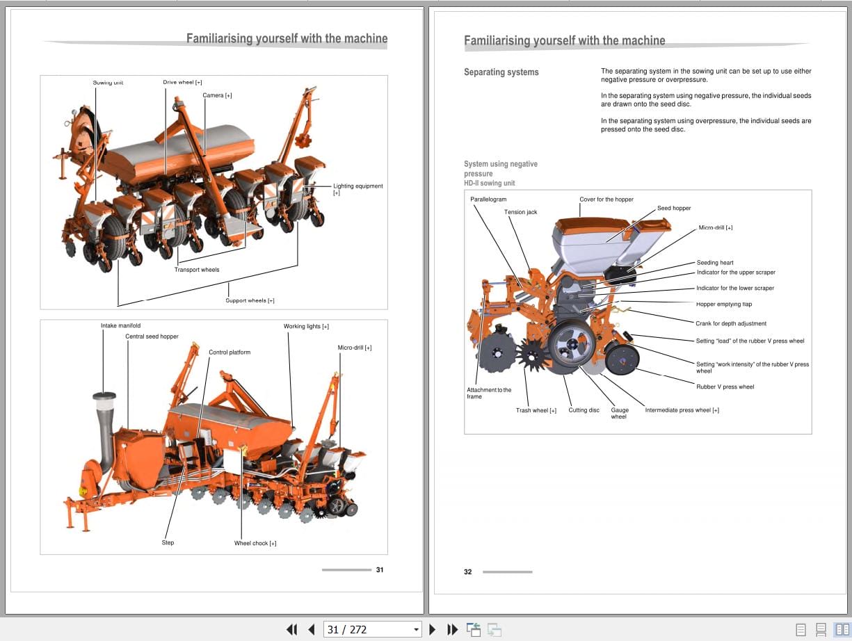 Kubota Precision Planter PP1001TF Operating Manual A139441240 (2)