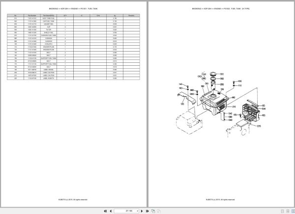 Kubota Pump KDP 20H Australia Parts Catalog (2)