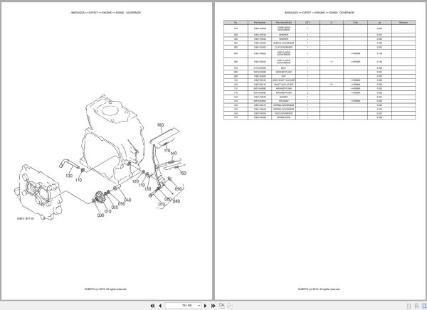 Kubota Pump KVP30T Australia Parts Catalog (2)