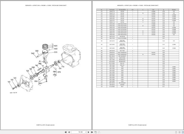 Kubota Pump KVP40T CAN Australia Parts Catalog (2)