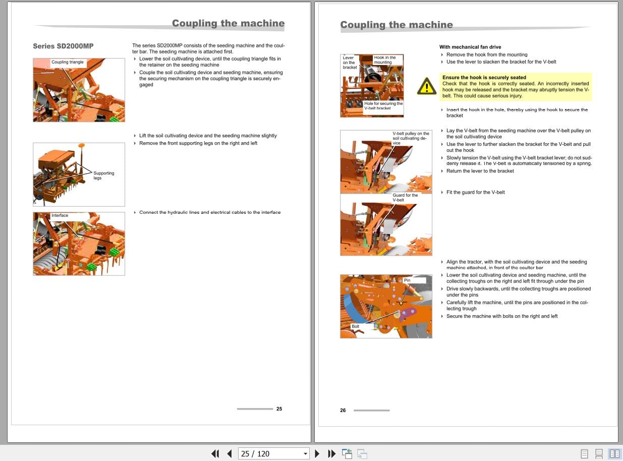 Kubota Seeders Series SD2000M Operating Manual A139158940 (2)