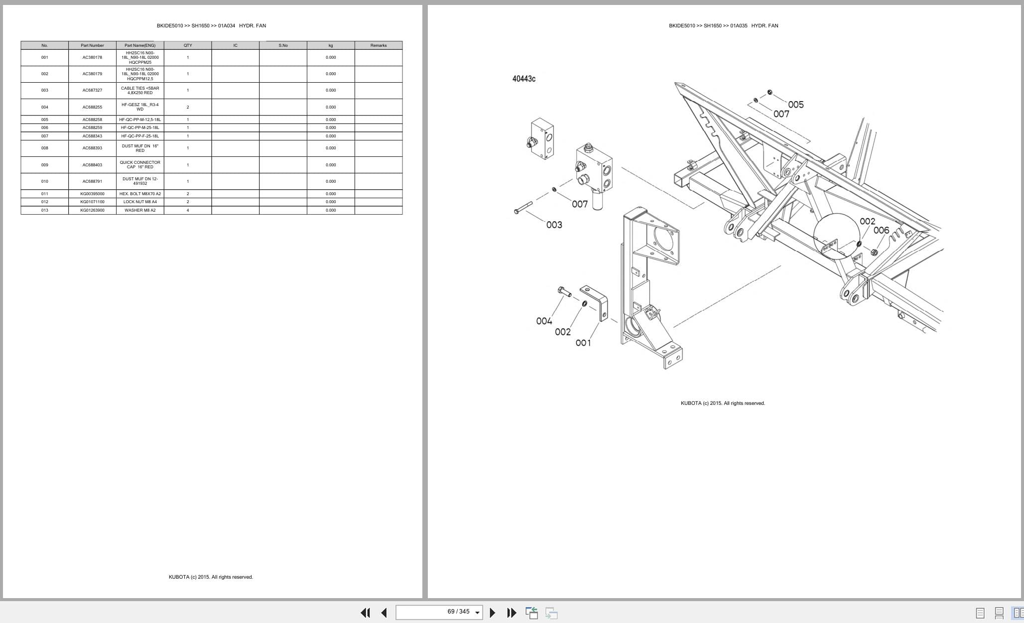 Kubota Seeding SH1650 Australia Parts Catalog (2)