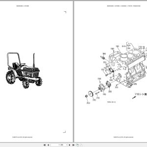 Kubota Tractor B1550E Australia Parts Catalog (1)