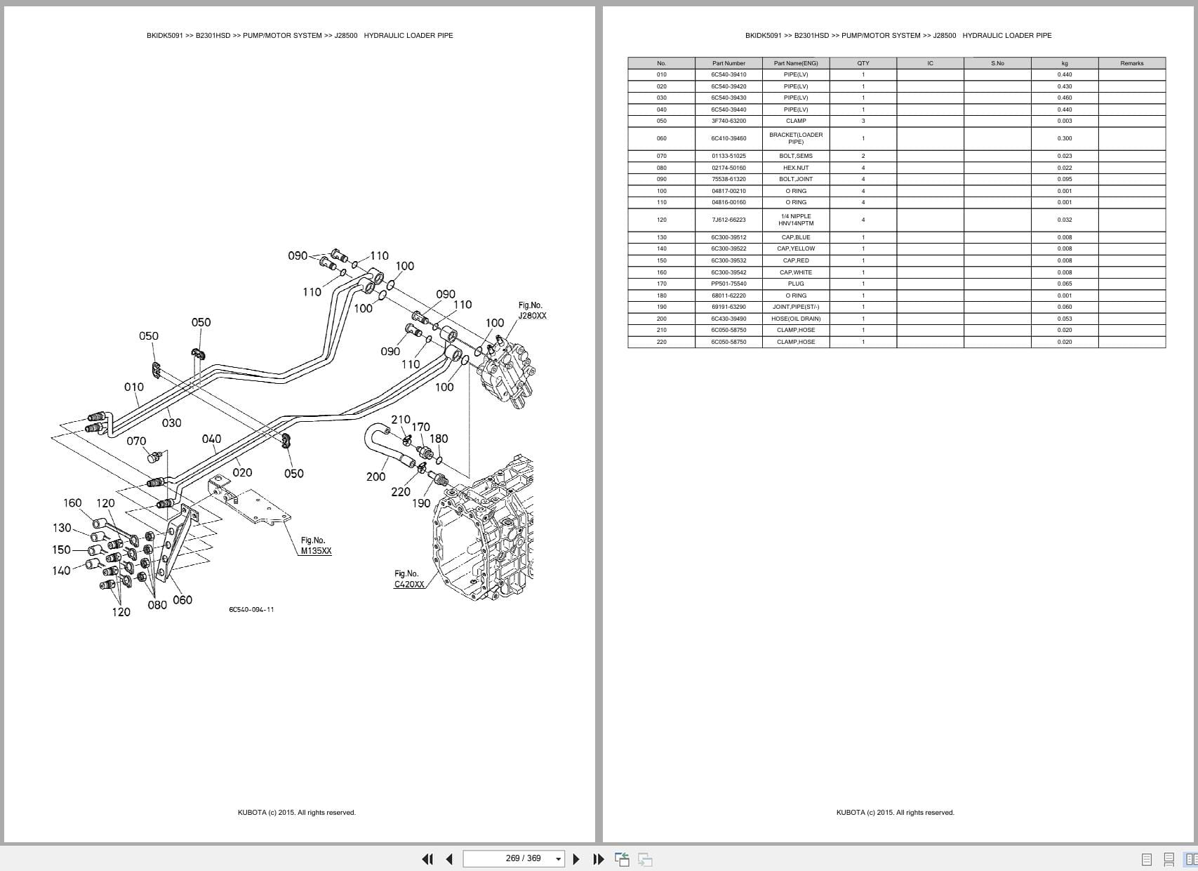 Kubota Tractor B2301HSD Australia Parts Catalog (2)