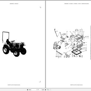 Kubota Tractor B5100E P Australia Parts Catalog (1)