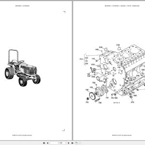 Kubota Tractor B7300HSD Australia Parts Catalog (1)