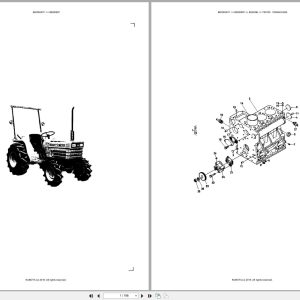 Kubota Tractor B8200DP Australia Parts Catalog (1)