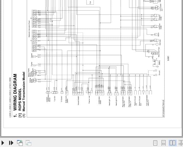Kubota Tractor L3240 3 to L5740 3 Workshop Manual 9Y111 06242 (3)