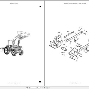 Kubota Tractor Loader LA1150A Australia Parts Catalog (1)