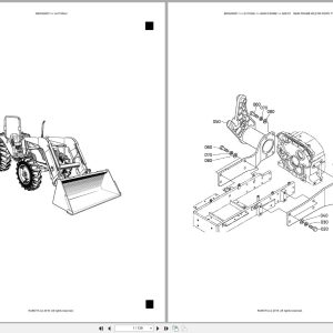 Kubota Tractor Loader LA1153AU Australia Parts Catalog (1)