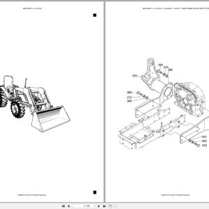 Kubota Tractor Loader LA1153S Australia Parts Catalog (1)