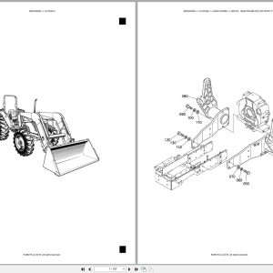 Kubota Tractor Loader LA1353AU Australia Parts Catalog (1)