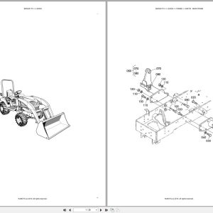 Kubota Tractor Loader LA203A Australia Parts Catalog (1)