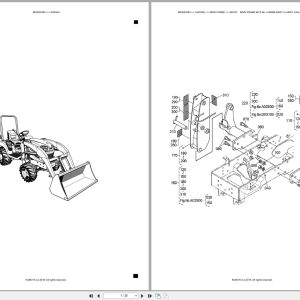 Kubota Tractor Loader LA203AU Australia Parts Catalog (1)