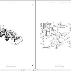 Kubota Tractor Loader LA243EC Australia Parts Catalog (1)
