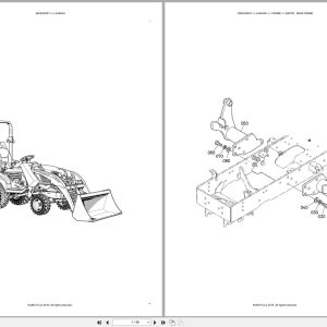 Kubota Tractor Loader LA344AU Australia Parts Catalog (1)