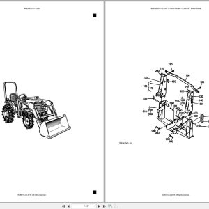 Kubota Tractor Loader LA351 Australia Parts Catalog (1)