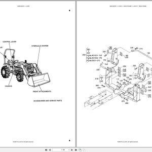 Kubota Tractor Loader LA352 Australia Parts Catalog (1)
