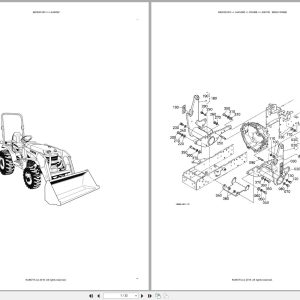 Kubota Tractor Loader LA434NZ Australia Parts Catalog (1)