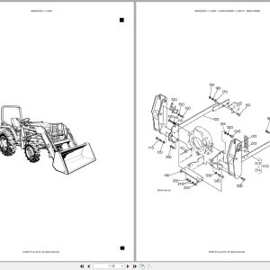 Kubota Tractor Loader LA481 Australia Parts Catalog (1)