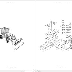 Kubota Tractor Loader LA534A AU Australia Parts Catalog (1)