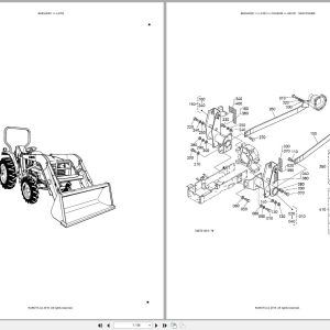 Kubota Tractor Loader LA703 Australia Parts Catalog (1)