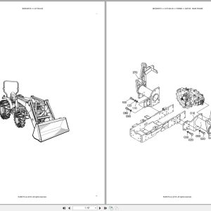 Kubota Tractor Loader LA714AU B Australia Parts Catalog (1)