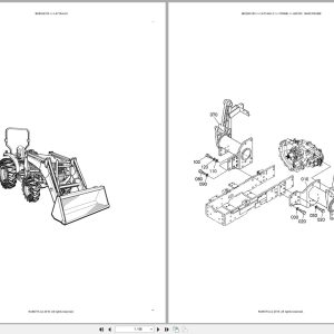 Kubota Tractor Loader LA714AU C Australia Parts Catalog (1)