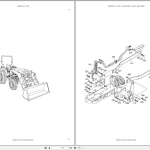 Kubota Tractor Loader LA724 Australia Parts Catalog (1)