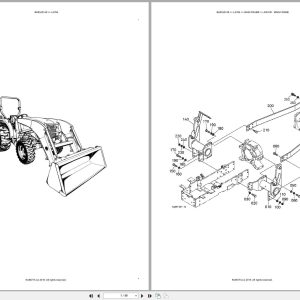 Kubota Tractor Loader LA764 Australia Parts Catalog (1)