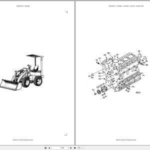 Kubota Tractor Loader R400 R400B Australia Parts Catalog (1)
