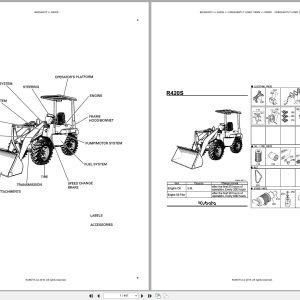 Kubota Tractor Loader R420S Australia Parts Catalog (1)