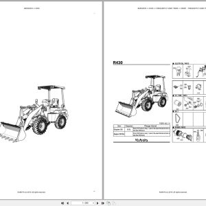 Kubota Tractor Loader R430 Australia Parts Catalog (1)