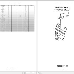 Kubota Tractor Loader R520BH Australia Parts Catalog (2)