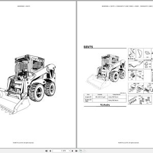 Kubota Tractor Loader SSV75 Australia Parts Catalog (1)