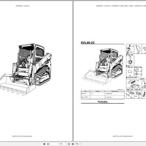 Kubota Tractor Loader SVL90 2C Australia Parts Catalog (1)