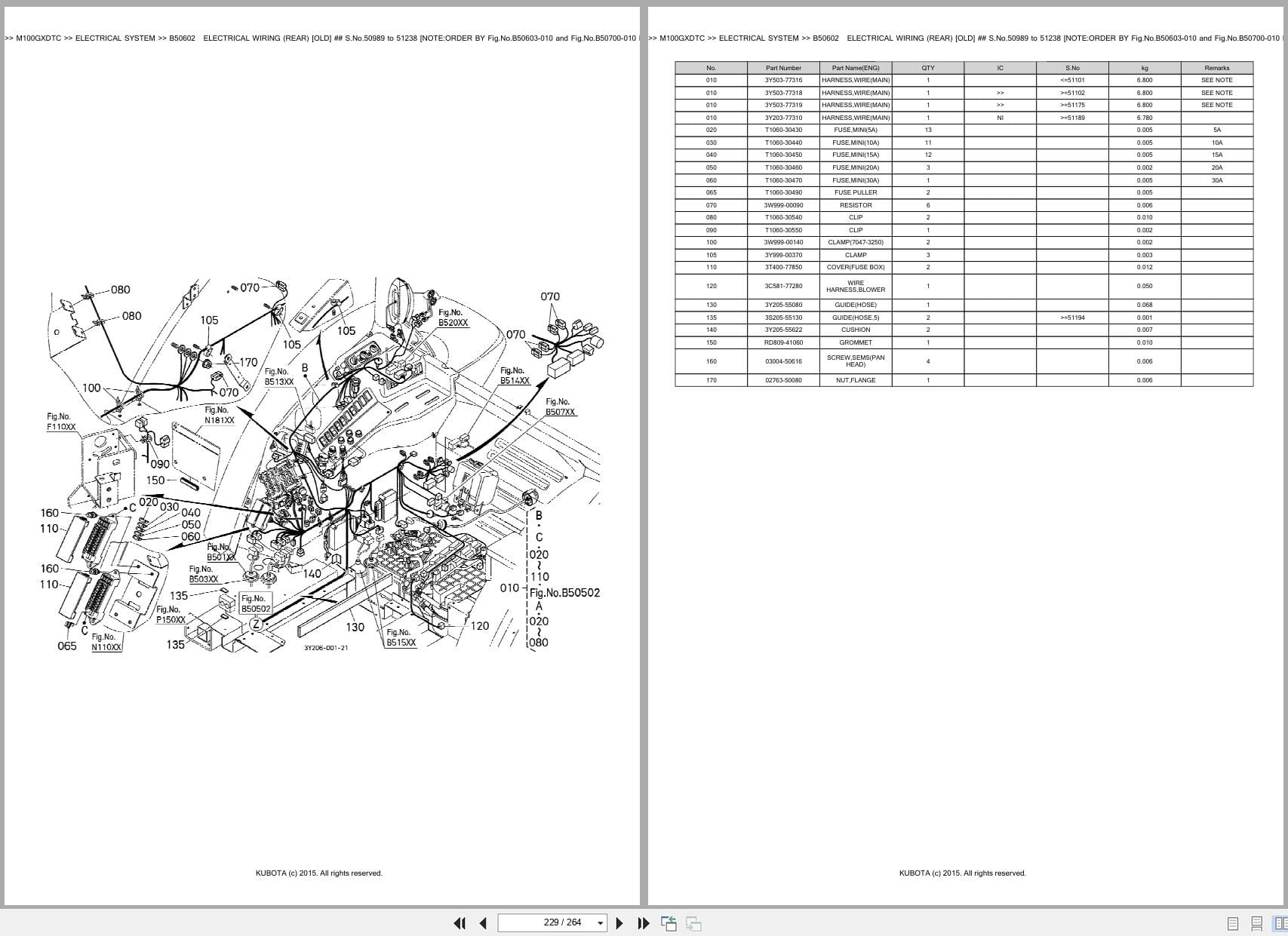 Kubota Tractor M100GXDTC Australia Parts Catalog (2)