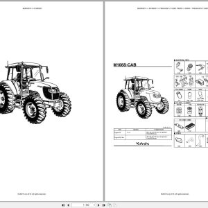 Kubota Tractor M108SDC Australia Parts Catalog (1)