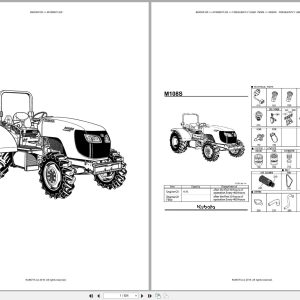Kubota Tractor M108SDTLDS Australia Parts Catalog (1)