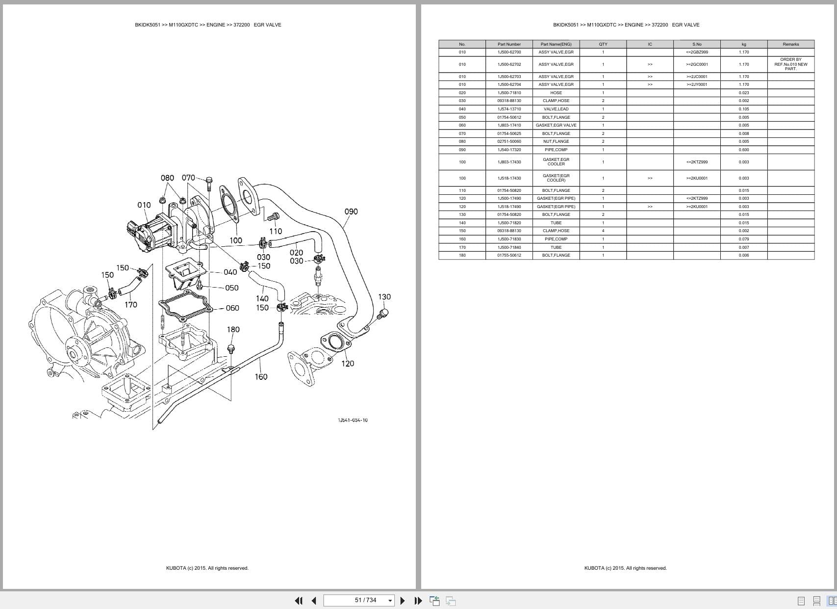 Kubota Tractor M110GXDTC Australia Parts Catalog (2)