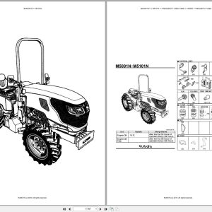 Kubota Tractor M5101N Parts Catalog (1)
